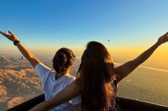 Hot Air Balloon Ride in Luxor, Egypt