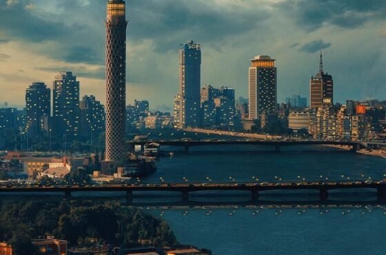 Sunset at Cairo Tower With Dinner